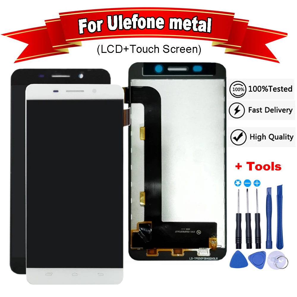 5 0 дюйма для металлического ЖК дисплея UleFone детали замены Ulefone Metal Lite