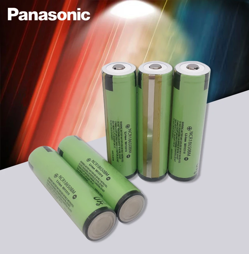 New 100% Original Panasonic NCR18650BM 3.7V 3200mAh Rechargeable 18650 Li-ion Batteries high drain 10A Discharge PCB Protected
New 100% Original Panasonic NCR18650BM 3.7V 3200mAh Rechargeable 18650 Li-ion Batteries high drain 10A Discharge PCB Protected