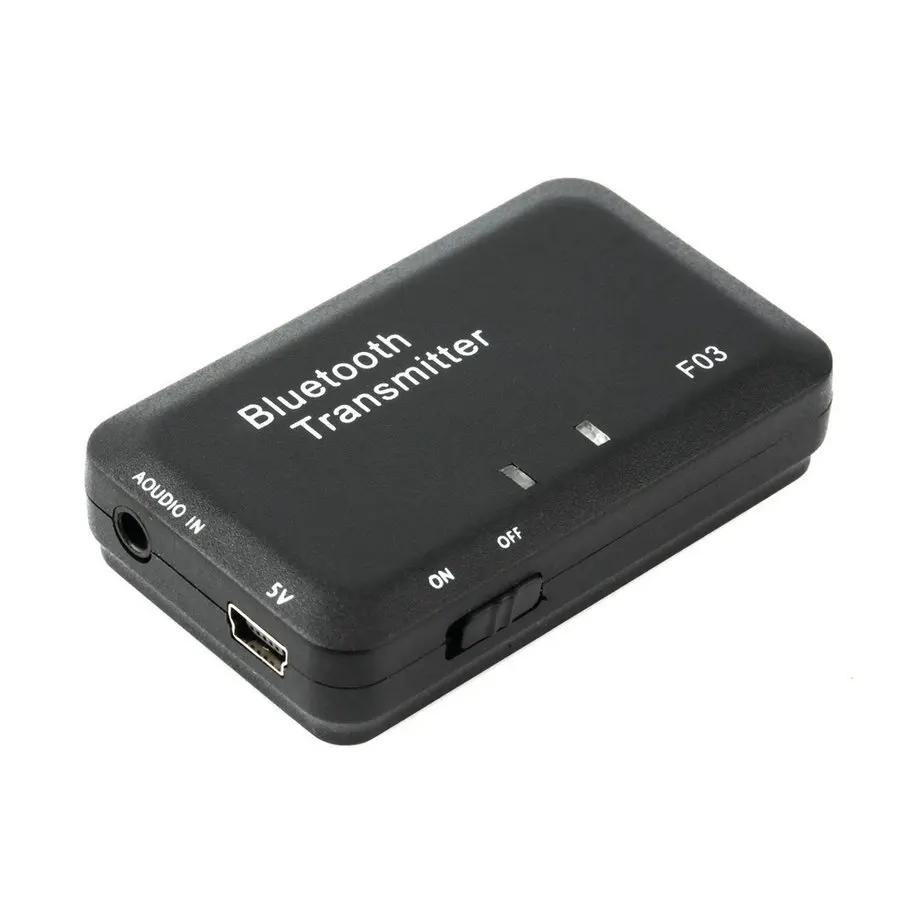 

3.5mm Bluetooth Transmitter Transmite Mini Bluetooth V3.0 Audio Transmitter Stereo Adapter for TV iPod Mp3 Mp4 PC