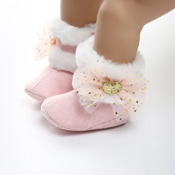 Newest Winter Snowfield Boots Baby Girls Shoes Lace Bow Super Warm Soft Rubber Sole Antislip Booty Booties First Walker
Newest Winter Snowfield Boots Baby Girls Shoes Lace Bow Super Warm Soft Rubber Sole Antislip Booty Booties First Walker