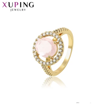 Xuping Elegant Circle Style Ring Light Yellow Gold Color Plated Jewelry for Women Mother's Day Gifts S95-15670
Xuping Elegant Circle Style Ring Light Yellow Gold Color Plated Jewelry for Women Mother's Day Gifts S95-15670