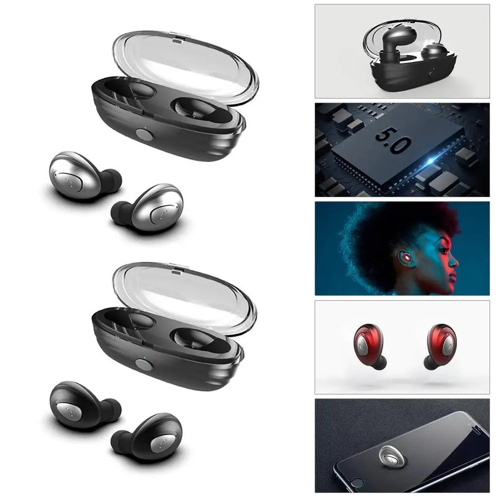 TK3 Bluetooth 5.0 Sports Stereo Sound Quality Wireless Music Earphones Wireless Headset Touch IPX4 Waterproof Dual Ears
TK3 Bluetooth 5.0 Sports Stereo Sound Quality Wireless Music Earphones Wireless Headset Touch IPX4 Waterproof Dual Ears