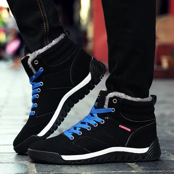 New Fashion Men Winter Boots Three Colors Keep Warm Snow Ankles Shoes Cotton Inside Antiskid Bottom Waterproof Boots For Male
New Fashion Men Winter Boots Three Colors Keep Warm Snow Ankles Shoes Cotton Inside Antiskid Bottom Waterproof Boots For Male