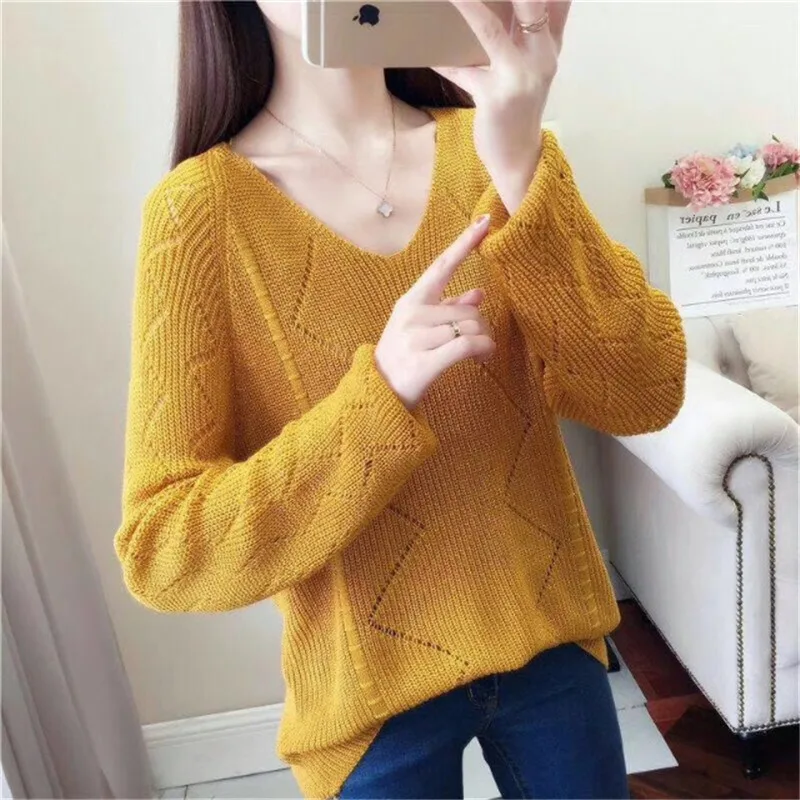 New Fashion 2019 Women Spring Summer knitted Sweater Pullovers Casual Female Knitted Lace Thin Pullover Lady knitting shirt
New Fashion 2019 Women Spring Summer knitted Sweater Pullovers Casual Female Knitted Lace Thin Pullover Lady knitting shirt