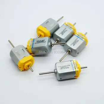 New High Quality 20pcs 1.5-12V DC Strong magnetic 130 Motor Biaxial axis carbon brush 12V 5400RPM 6V 3000RPM Toy motor
New High Quality 20pcs 1.5-12V DC Strong magnetic 130 Motor Biaxial axis carbon brush 12V 5400RPM 6V 3000RPM Toy motor