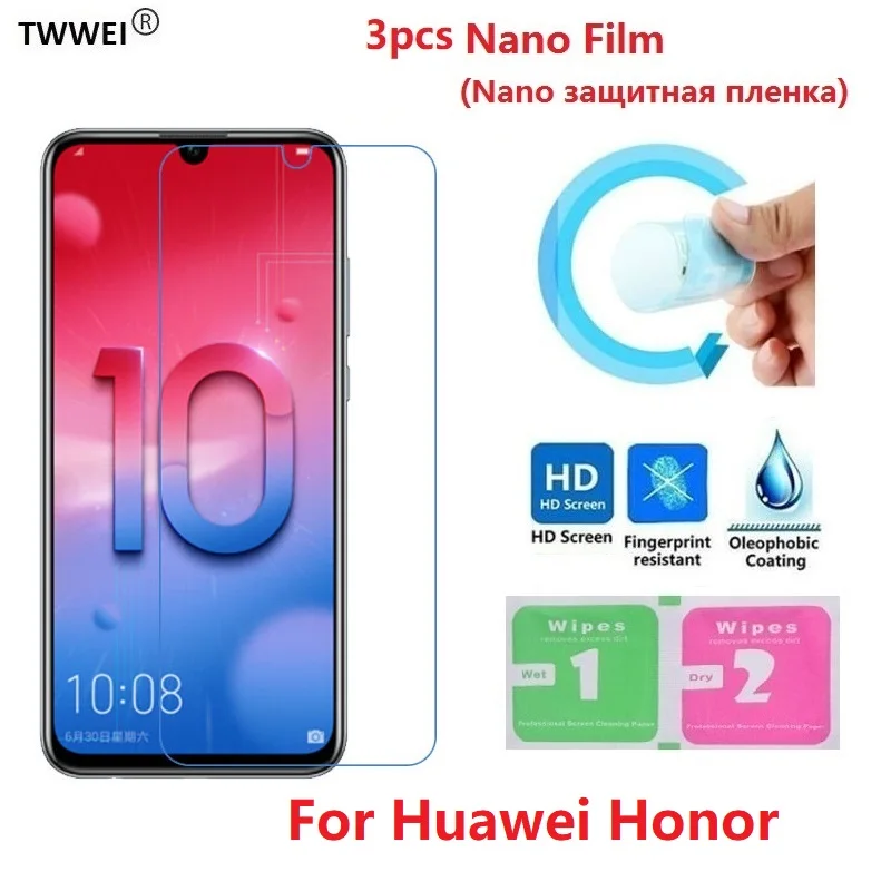 3pcs Protective Film on the for Huawei Honor 10 9 8 Lite 10i 9i 20i 20 Pro Screen Protector Foil (Not Glass) | Мобильные телефоны и