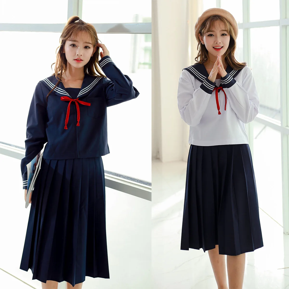 Kansai long skirt, Japanese school uniform suit, British class uniform, soft sister dress
Kansai long skirt, Japanese school uniform suit, British class uniform, soft sister dress