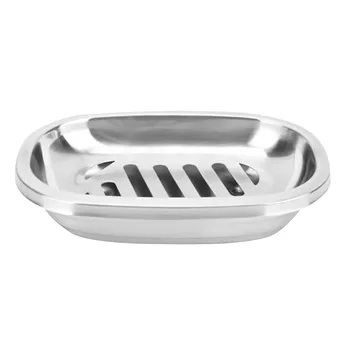 Bathroom Dispensers Mini Container Soap Holder Minimalist Soap Dish Stainless Steel Holder Drainer Large Shower Soap Box
Bathroom Dispensers Mini Container Soap Holder Minimalist Soap Dish Stainless Steel Holder Drainer Large Shower Soap Box