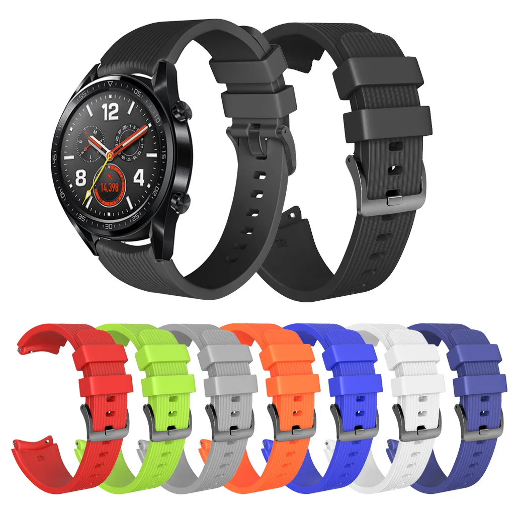 Soft Silicone Sports Band Fashion Silicone Watch Band Replacement Wrist Strap For Huawei Watch GT Watch Band #20
Soft Silicone Sports Band Fashion Silicone Watch Band Replacement Wrist Strap For Huawei Watch GT Watch Band #20