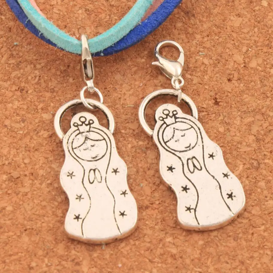 Russian Nesting Doll Lobster Claw Clasp Charm Beads 10PCS Tibetan silver Jewelry DIY C204 45.4x14.5mm
Russian Nesting Doll Lobster Claw Clasp Charm Beads 10PCS Tibetan silver Jewelry DIY C204 45.4x14.5mm