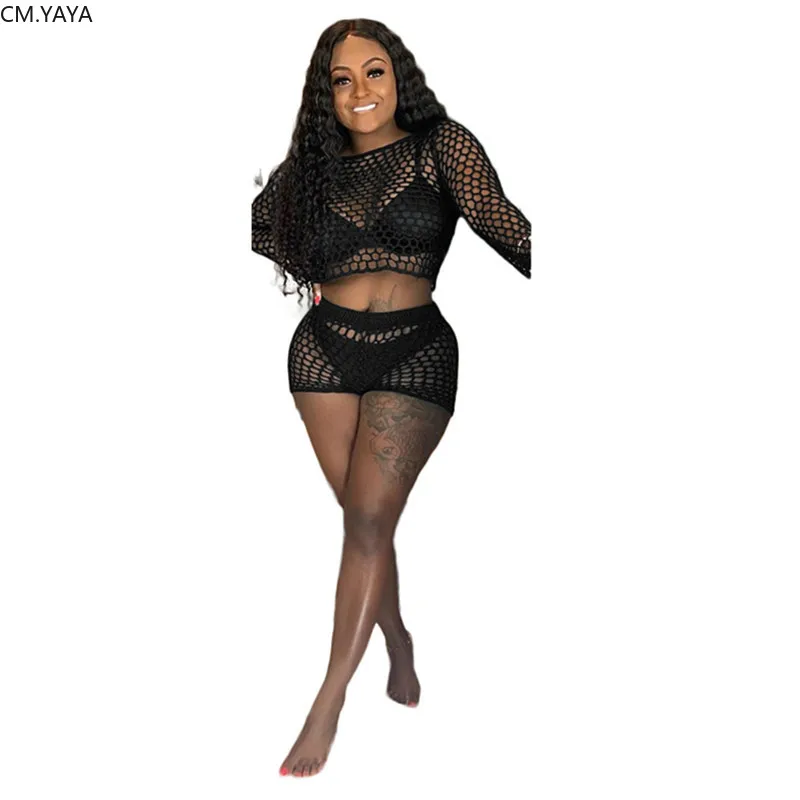 2019 Women summer new gauze grid see though tee top & shorts suit two piece set beach sporting casual tracksuit outfit GS6160
2019 Women summer new gauze grid see though tee top & shorts suit two piece set beach sporting casual tracksuit outfit GS6160