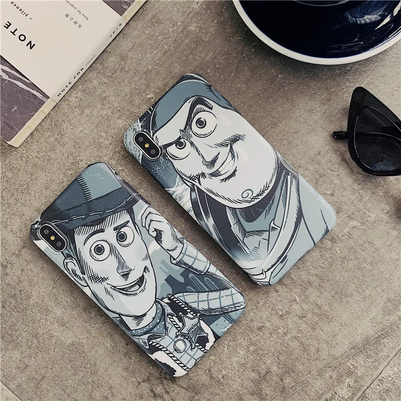 Cartoon sketch Toy Story Buzz Lightyear And Woody Case For iPhone 8 7 6S 6 S Plus X XS MAX XR Matte imd Soft Back Cover Coque
Cartoon sketch Toy Story Buzz Lightyear And Woody Case For iPhone 8 7 6S 6 S Plus X XS MAX XR Matte imd Soft Back Cover Coque