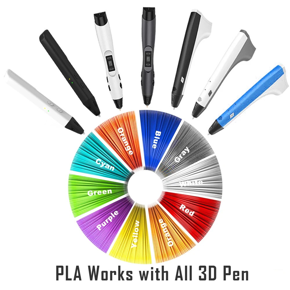SL-300 3D Pen 1.75mm ABS PLA 3D Reills Children Drawing Pens Filament Explore Creation DIY Gadget 100% No Bubble
SL-300 3D Pen 1.75mm ABS PLA 3D Reills Children Drawing Pens Filament Explore Creation DIY Gadget 100% No Bubble