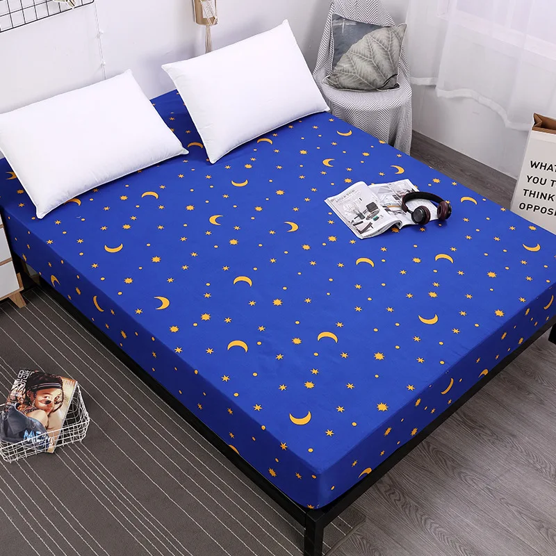 24-type Printing Bed Cover Polyester Waterproof Washable Elastic Mattress Protector Pad Fitted Sheet Separated Water Bed Linens
24-type Printing Bed Cover Polyester Waterproof Washable Elastic Mattress Protector Pad Fitted Sheet Separated Water Bed Linens