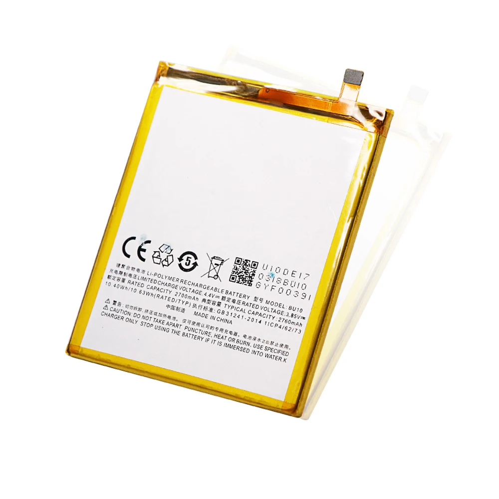10pcs/lot battery ForMEIZU U10 Battery BU10 Batterie Bateria Batterij Accumulator 2760mAh
10pcs/lot battery ForMEIZU U10 Battery BU10 Batterie Bateria Batterij Accumulator 2760mAh