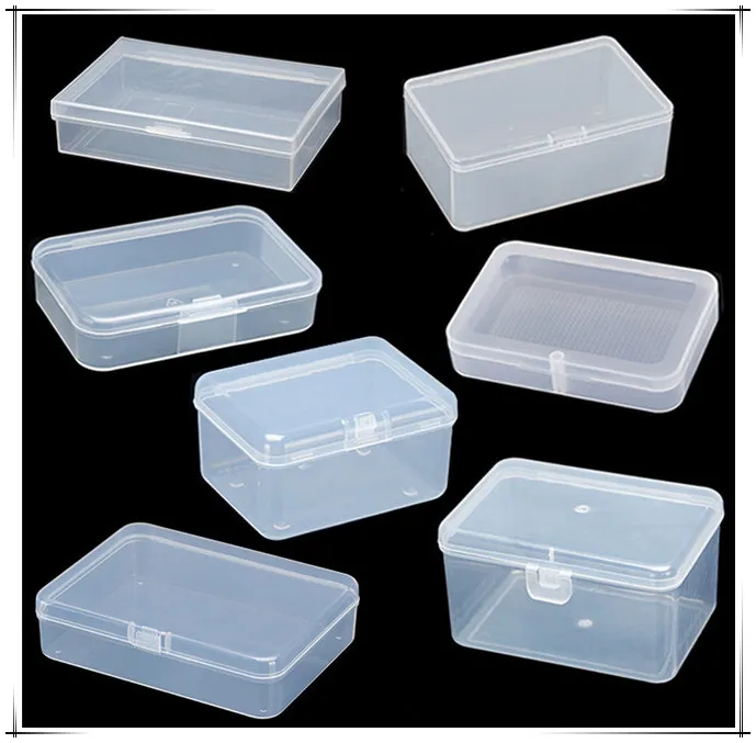 EASONOV many Sizes Optional Square Transparent Plastic Jewelry Storage Boxes Beads Crafts Case Containers
EASONOV many Sizes Optional Square Transparent Plastic Jewelry Storage Boxes Beads Crafts Case Containers