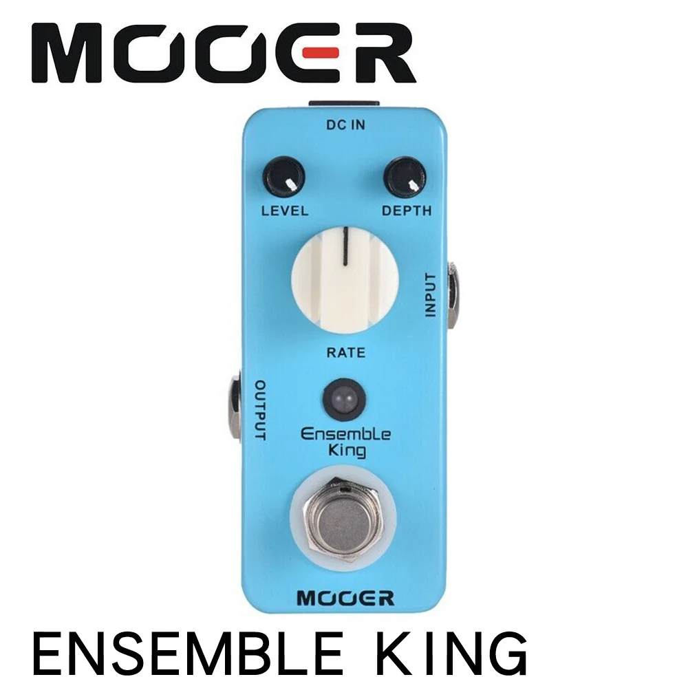 MOOER MCH1 Ensemble King Analog Chorus Guitar Effect Pedal True Bypass Full Metal Shell Guitar Parts & Accessories
MOOER MCH1 Ensemble King Analog Chorus Guitar Effect Pedal True Bypass Full Metal Shell Guitar Parts & Accessories