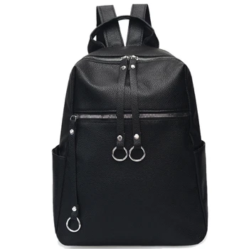NEW-New Tide Bag Female Korean Version Of The Pu Soft Leather Student Bag Fashion Simple Handbag Backpack
NEW-New Tide Bag Female Korean Version Of The Pu Soft Leather Student Bag Fashion Simple Handbag Backpack