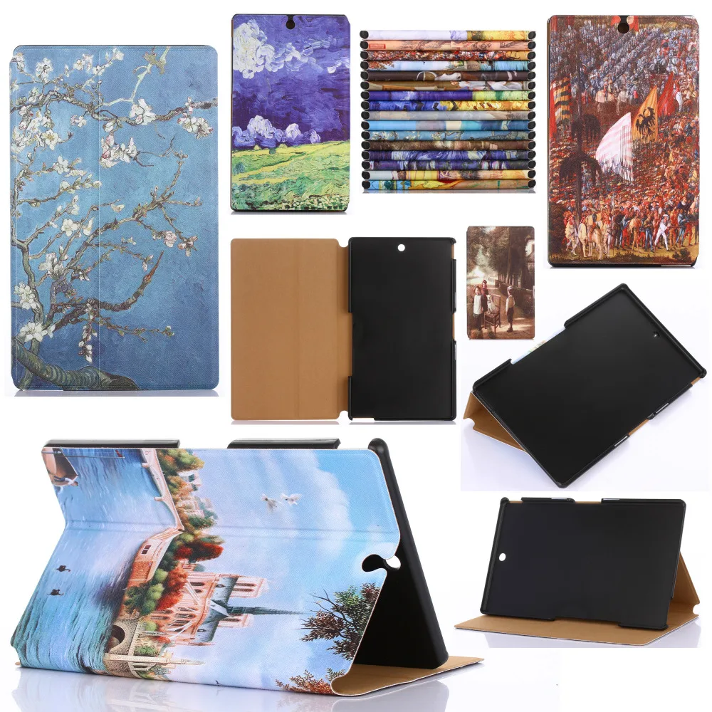 Slim Print Flip Stand PU Leather Skin Capa Shell Cover Funda Case For Sony Xperia Z3 Tablet Compact SGP621 SGP641 8.0 +Film +Pen
Slim Print Flip Stand PU Leather Skin Capa Shell Cover Funda Case For Sony Xperia Z3 Tablet Compact SGP621 SGP641 8.0 +Film +Pen