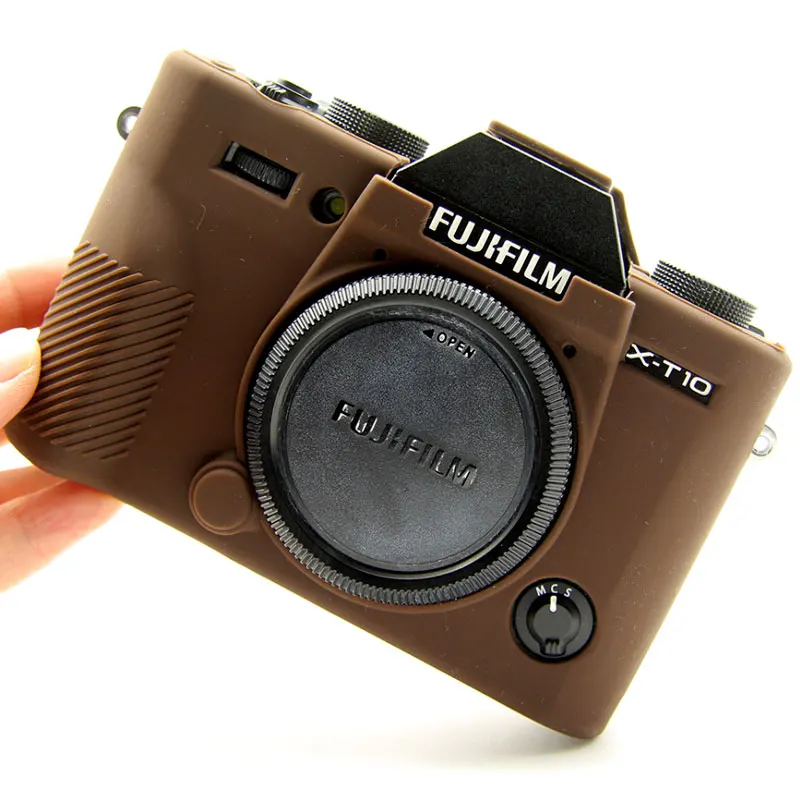 schwarz Kamera Silikon Hülle Case Schutzhülle für Fujifilm XT10 XT20 schwarz Kamera Silikon Hülle Case Schutzhülle für Fujifilm XT10 XT20