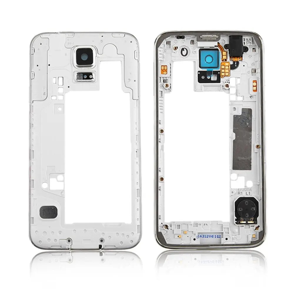 2pcs New Middle Frame Plate Housing Bezel Camera Cover Suitable For Samsung S5 Mobile Phone Housings
2pcs New Middle Frame Plate Housing Bezel Camera Cover Suitable For Samsung S5 Mobile Phone Housings