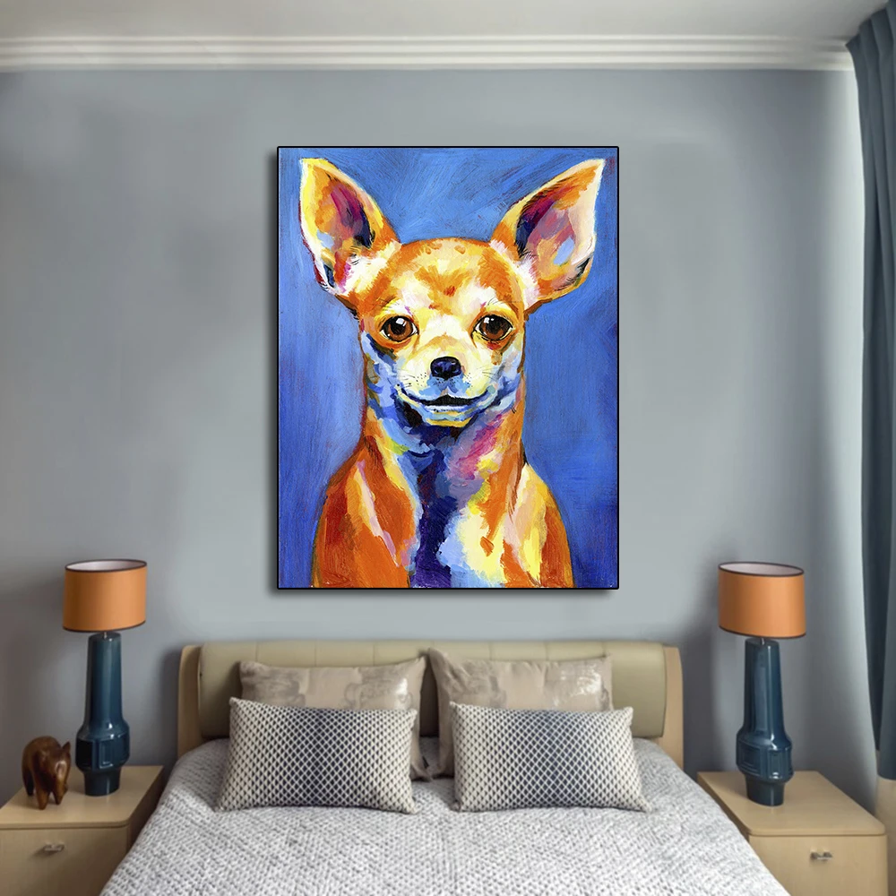 QKART Posters and Prints Wall on Canvas Art Cute Dog Canvas Painting Posters for Living Room or Bedroom Home Decor No Frame
QKART Posters and Prints Wall on Canvas Art Cute Dog Canvas Painting Posters for Living Room or Bedroom Home Decor No Frame