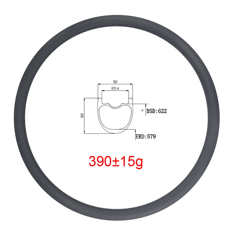 390g 29er MTB XC AM 33mm tubeless carbon rim hookless clincher 29 inch 30mm depth mountain bike rim UD matte 24 28 32 holes
390g 29er MTB XC AM 33mm tubeless carbon rim hookless clincher 29 inch 30mm depth mountain bike rim UD matte 24 28 32 holes