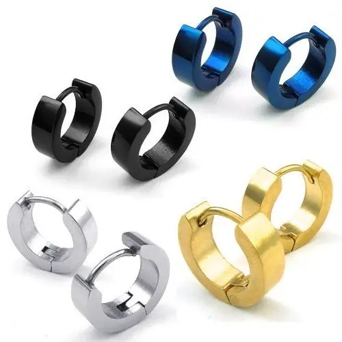 Hoop Earring Ear nail men's Korean personality black fashion earrings Japanese and Korean street fashion students wholesale 
Hoop Earring Ear nail men's Korean personality black fashion earrings Japanese and Korean street fashion students wholesale