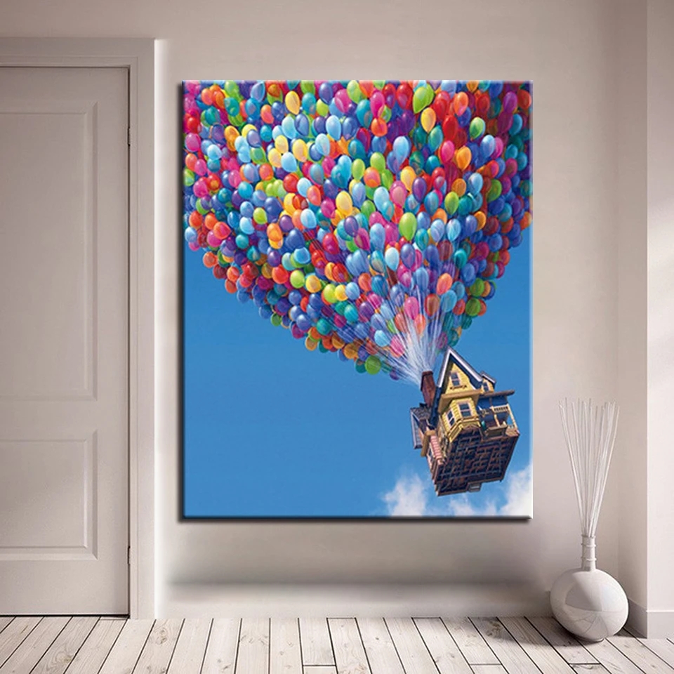DIY Painting By Numbers Wall Framework Home Decor Art Acrylic Hot Air Balloon Artwork Pictures Handpainted For Living Room
DIY Painting By Numbers Wall Framework Home Decor Art Acrylic Hot Air Balloon Artwork Pictures Handpainted For Living Room