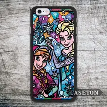 Stained Glass Elza Case For iPhone 7 6 6s Plus 5 5s SE 5c 4 4s and For iPod 5 Lovely Classic Ultra Phone Cover Wholesale