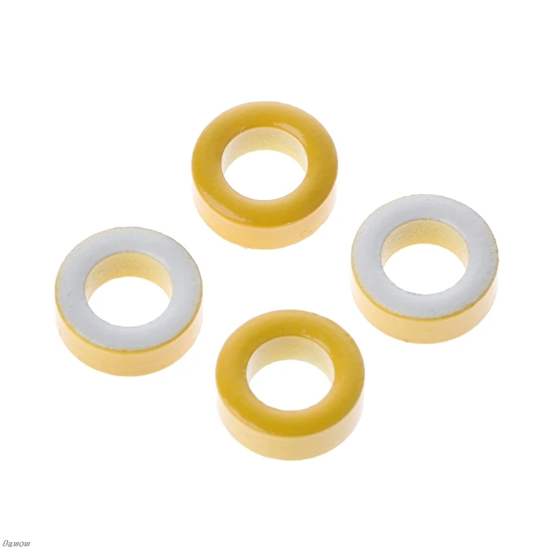 50 Pcs/Set T50-26 Iron Power Core Toroidal Ferrite Rings 7.5mm ID For Inductors Damom
50 Pcs/Set T50-26 Iron Power Core Toroidal Ferrite Rings 7.5mm ID For Inductors Damom