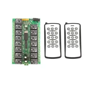 2017 newest DC 12V 10A relay 15CH Circuit Board Wireless RF Remote Control Switch 2 Transmitter+ Receiver
2017 newest DC 12V 10A relay 15CH Circuit Board Wireless RF Remote Control Switch 2 Transmitter+ Receiver