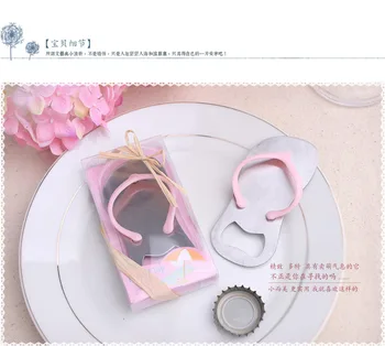 Pink Blue Home Creative Party Favor Gift Flip Flop slipper design Bottle Opener Wedding Bridal Shower Party Favor Gift, 100pcs
Pink Blue Home Creative Party Favor Gift Flip Flop slipper design Bottle Opener Wedding Bridal Shower Party Favor Gift, 100pcs