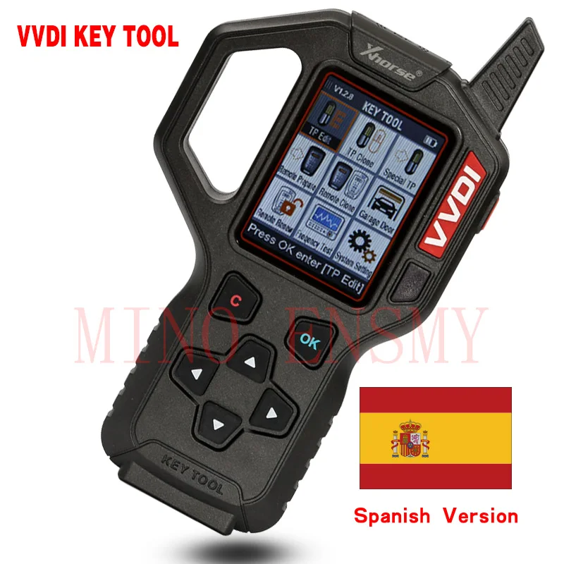 Xhorse Spanish version VVDI Key Tool Car Transponder Key Generator Programmer Remote Key Programmer
Xhorse Spanish version VVDI Key Tool Car Transponder Key Generator Programmer Remote Key Programmer