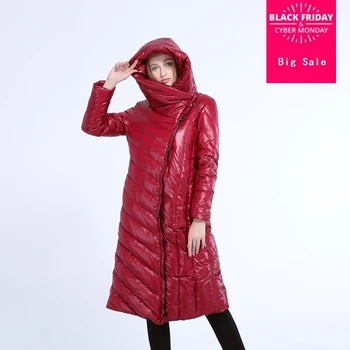 S-4XL Plus size 90% duck down coat fashion brand hooded X-long down jacket women's over the knee Slim thicker warm coat wj1349
S-4XL Plus size 90% duck down coat fashion brand hooded X-long down jacket women's over the knee Slim thicker warm coat wj1349