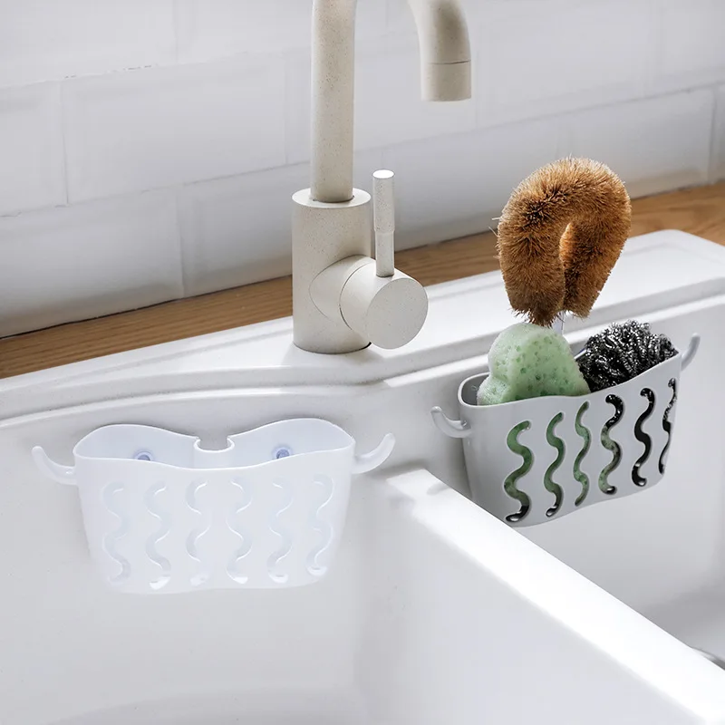 BalleenShiny Free Punching Suction Cup Storage Hanger Basket Faucet Sponge Holder Drain Basket Kitchen Rack
BalleenShiny Free Punching Suction Cup Storage Hanger Basket Faucet Sponge Holder Drain Basket Kitchen Rack