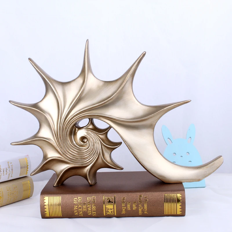 ERMAKOVA Retro Resin Conch Figurine Decorationative Statue Sea Snail Animal Sculpture Home Office Desktop Office
ERMAKOVA Retro Resin Conch Figurine Decorationative Statue Sea Snail Animal Sculpture Home Office Desktop Office