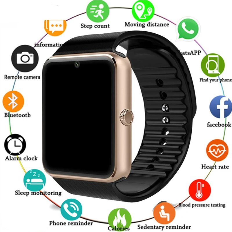 2019 Original Smart Watch Clock Sim Card Push Message Bluetooth Connectivity For Android IOS apple Phone PK Q18 DZ09 Smartwatch
2019 Original Smart Watch Clock Sim Card Push Message Bluetooth Connectivity For Android IOS apple Phone PK Q18 DZ09 Smartwatch