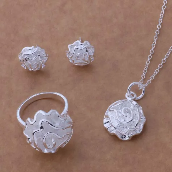 AS189 Hot 925 sterling silver Jewelry Sets Earring 141 + Necklace 301 + Ring 286 /ahpaiywa aocajfja
AS189 Hot 925 sterling silver Jewelry Sets Earring 141 + Necklace 301 + Ring 286 /ahpaiywa aocajfja