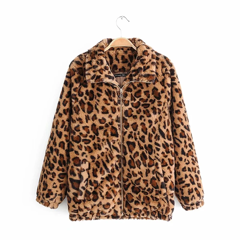 Women Winter Autumn Vintage Leopard Jacket Female Warm Animal Print Tops Long Sleeve Cotton Coat Clothes modis manteau femme
Women Winter Autumn Vintage Leopard Jacket Female Warm Animal Print Tops Long Sleeve Cotton Coat Clothes modis manteau femme