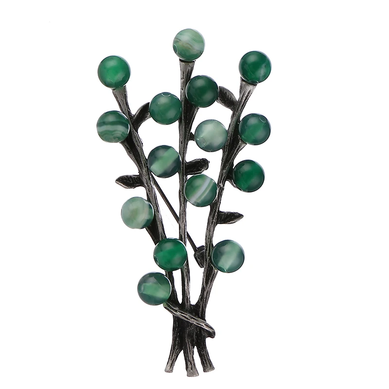 Romantic Flower Brooch Pins Retro Silver Plant Tree Brooch Natural Stone Brooches for Women Decoration Bouquet Clothes Jewelry
Romantic Flower Brooch Pins Retro Silver Plant Tree Brooch Natural Stone Brooches for Women Decoration Bouquet Clothes Jewelry