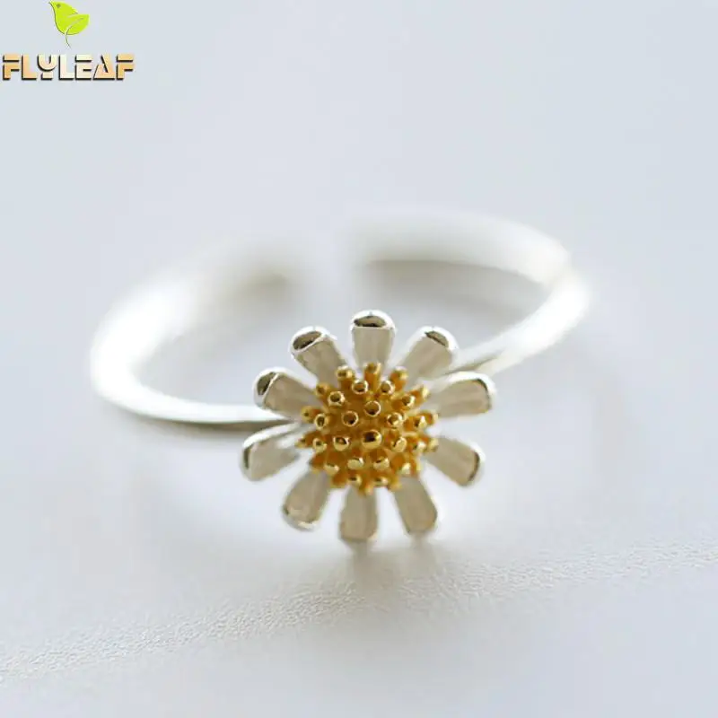 Flyleaf 2017 Gerbera Daisy Flowers Open Rings For Women High Quality Lady 925 Sterling Silver Jewelry
Flyleaf 2017 Gerbera Daisy Flowers Open Rings For Women High Quality Lady 925 Sterling Silver Jewelry