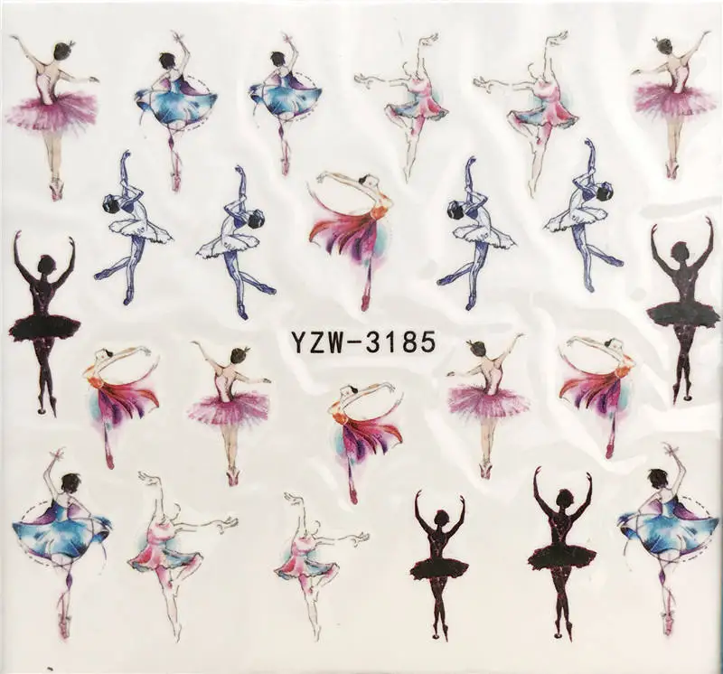 YZWLE 1 Sheet Nail Art Water Decal Dancer/ballet Nail Sliders Decor Tips Nail Pattern Sticker For Nail Beauty Care
YZWLE 1 Sheet Nail Art Water Decal Dancer/ballet Nail Sliders Decor Tips Nail Pattern Sticker For Nail Beauty Care