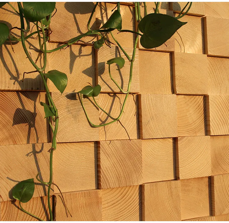 TV background wall sticker Finnish pine wood square cube real wood mosaic door shop master bedroom wall wooden decoration carpet
TV background wall sticker Finnish pine wood square cube real wood mosaic door shop master bedroom wall wooden decoration carpet
