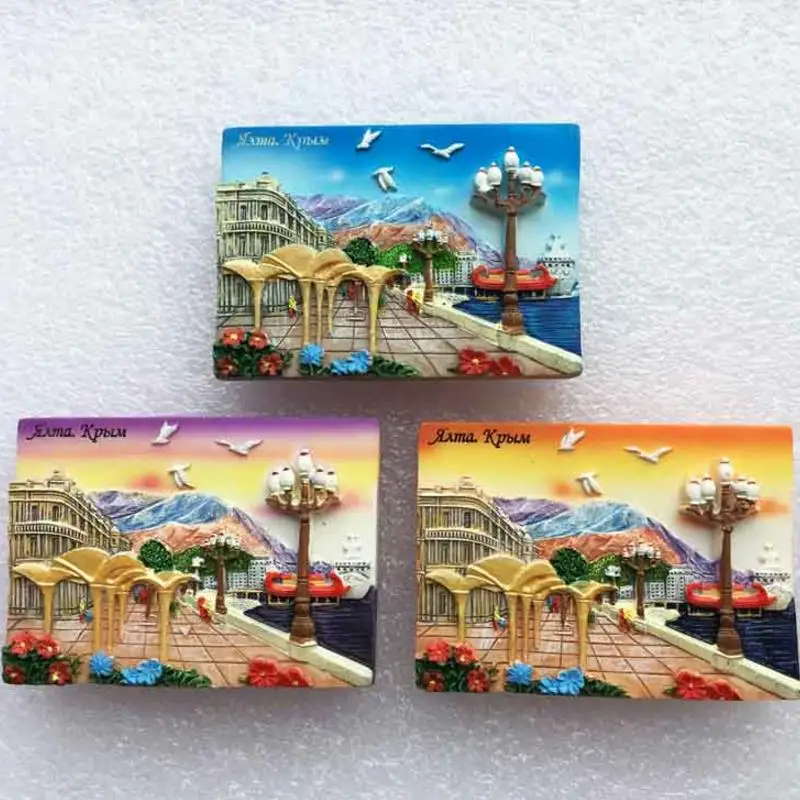 1 Pc New Creative Russia Crimea Tourist Travel Souvenir 3D Resin Decorative Fridge Magnet Craft home decor
1 Pc New Creative Russia Crimea Tourist Travel Souvenir 3D Resin Decorative Fridge Magnet Craft home decor