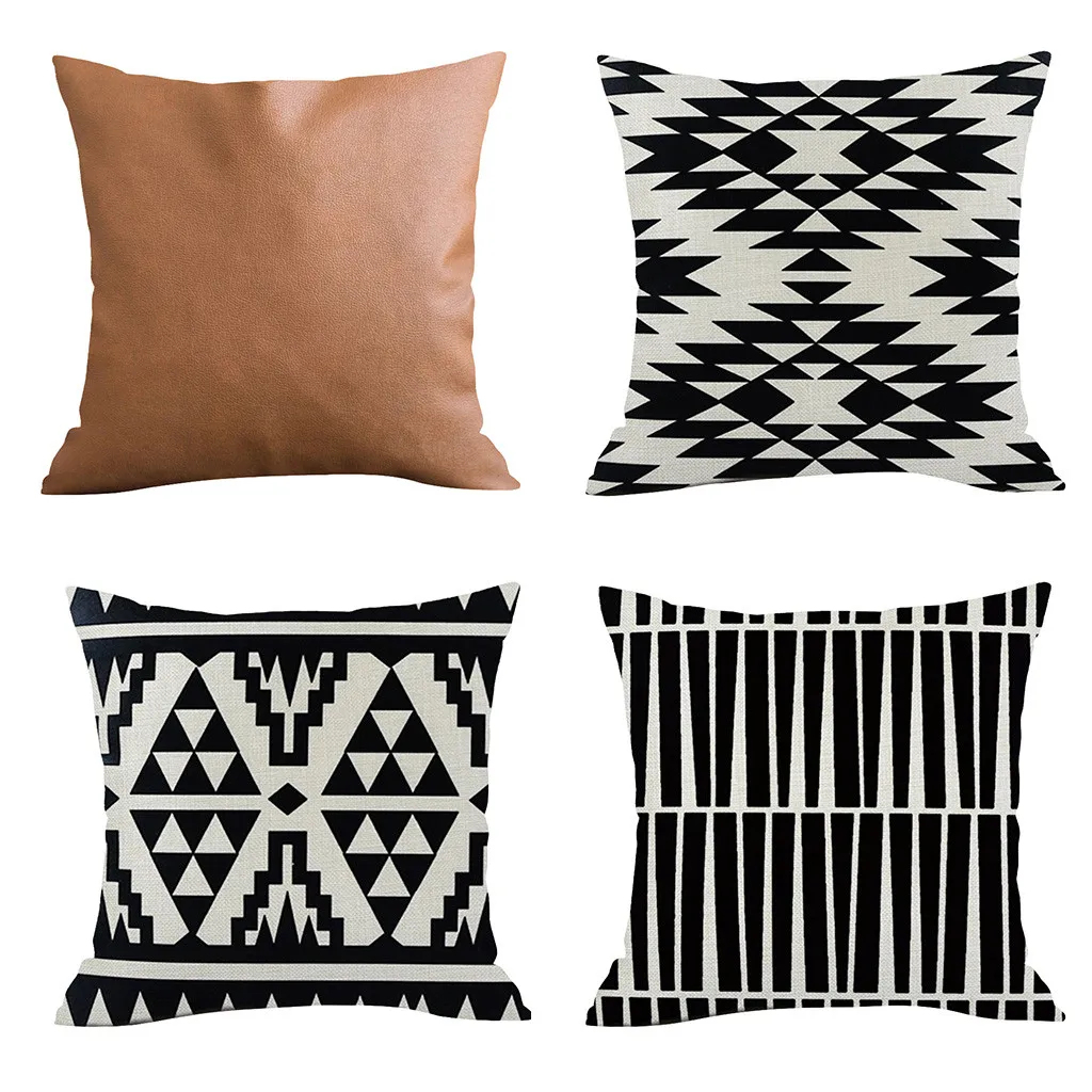 Gacsidy Store dakimakura 4PC Geometric Flax Leather European Style Mixed 45x45 Pillow Case
Gacsidy Store dakimakura 4PC Geometric Flax Leather European Style Mixed 45x45 Pillow Case