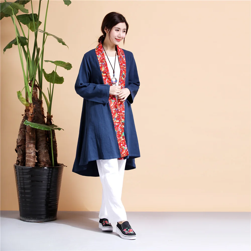 2019 New Chinese Style Women Clothing Cotton and Linen Womens Patchwork Tops Vintage Casual Coat Chinese Mori Coat D235
2019 New Chinese Style Women Clothing Cotton and Linen Womens Patchwork Tops Vintage Casual Coat Chinese Mori Coat D235