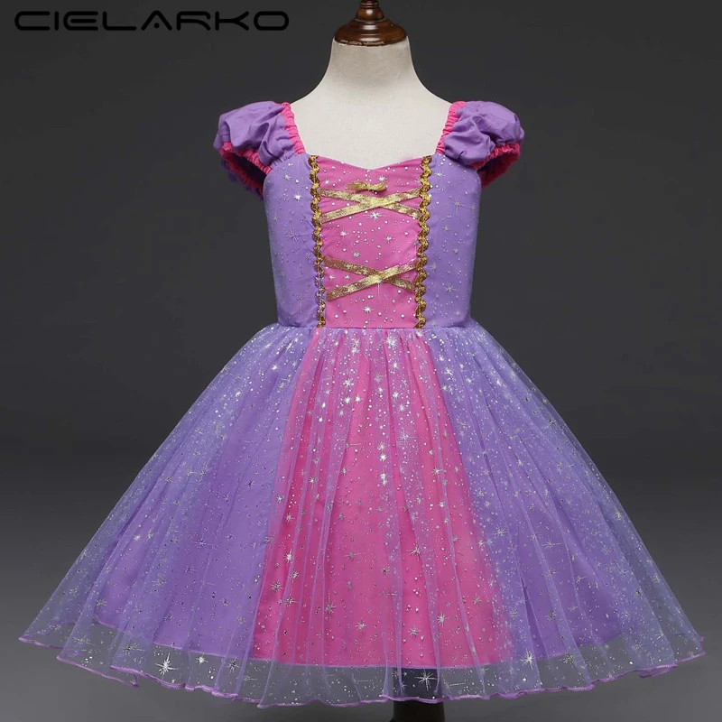 Cielarko Girls Princess Dress Kids Tulle Costume Children cosplay Birthday Dresses Star Toddler Frock Purple Pink Children Dress
Cielarko Girls Princess Dress Kids Tulle Costume Children cosplay Birthday Dresses Star Toddler Frock Purple Pink Children Dress