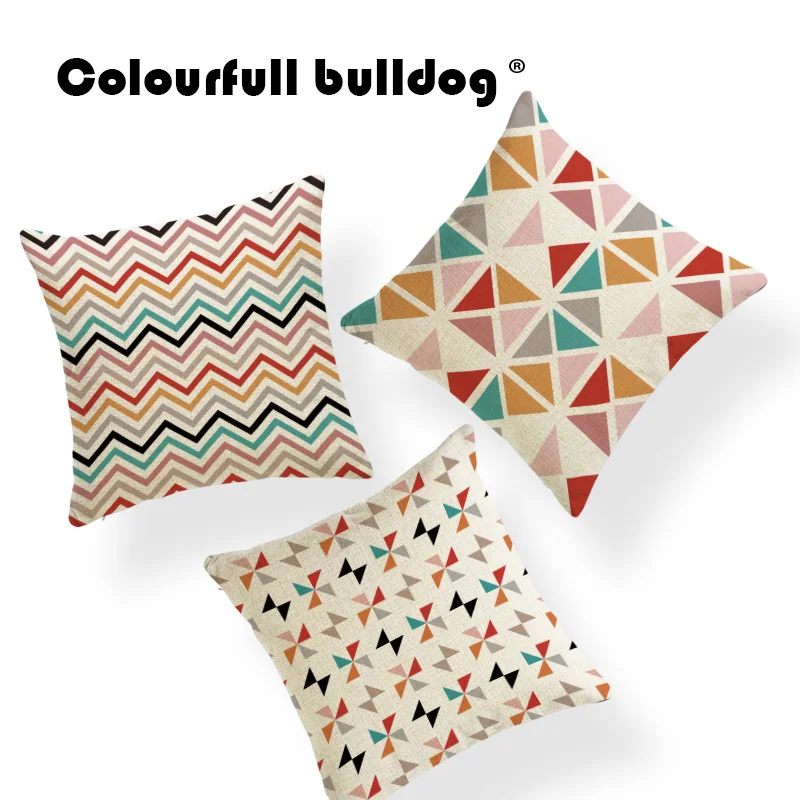 Geometry Cushion Covers Triangle Pillowcase Hotel Presents Windmill Throw Pillow Cushion Orange 45x45cm Burlap Custom Printed
Geometry Cushion Covers Triangle Pillowcase Hotel Presents Windmill Throw Pillow Cushion Orange 45x45cm Burlap Custom Printed