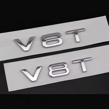 3D Metal V6T V8T Emblem Car Styling Fender Sticker For Audi A4 B6 B8 B7 B5 A6 C5 C6 C7 A3 A5 A1 A8 Q5 Q7 Q3 Auto Car Accessories
3D Metal V6T V8T Emblem Car Styling Fender Sticker For Audi A4 B6 B8 B7 B5 A6 C5 C6 C7 A3 A5 A1 A8 Q5 Q7 Q3 Auto Car Accessories